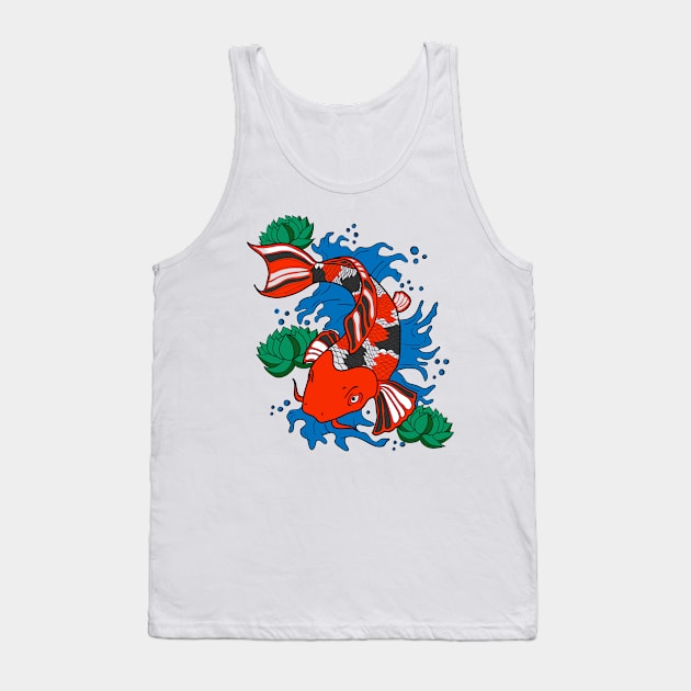 Koi Fish Tank Top by Mako Design 